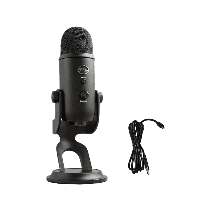 Logitech Creators Blue Yeti USB Microphone for PC Mac Gaming Recording