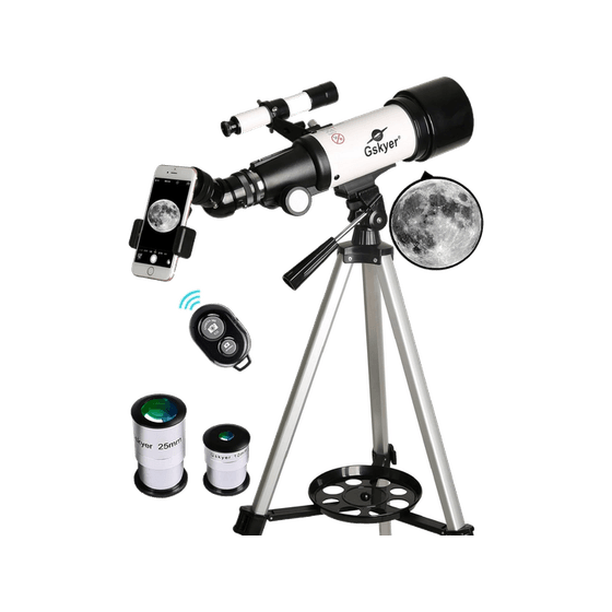 Gskyer Telescope 70mm Aperture 400mm AZ Mount Astronomical