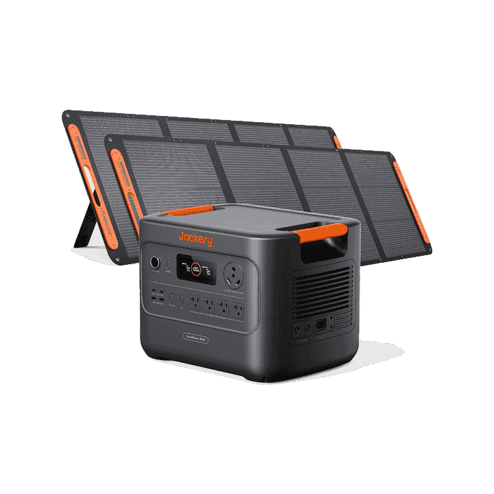 Jackery HomePower 3000 and 2x200W Solar Panels 3072Wh 3600W AC Output