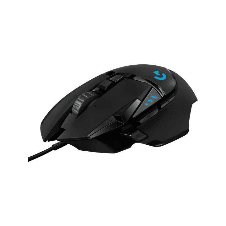 Logitech G502 Hero Wired Gaming Mouse - Black