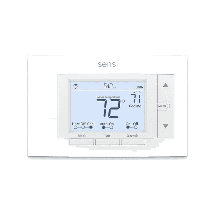 Sensi Smart Thermostat, Wi-Fi, DIY, Alexa, Energy Star Certified, ST55
