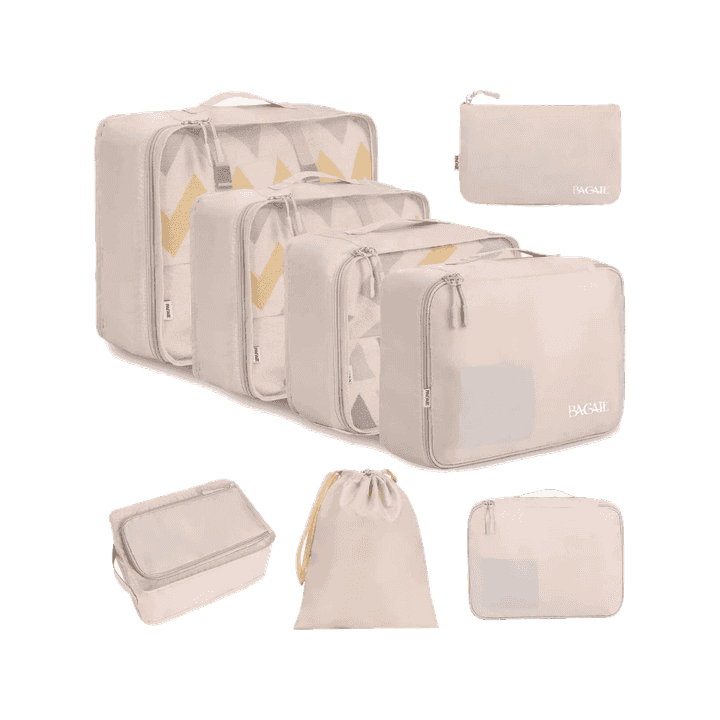 BAGAIL 8 Set Packing Cubes Luggage