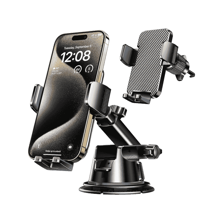 Qifutan Dash Mounted Holders Phone Holders for Your Car Phone Mount
