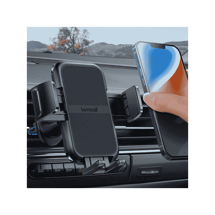 Lamicall 2026 Wider Clamp & Metal Hook Car Phone Holder Vent Accessories