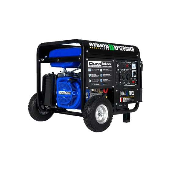 DuroMax XP12000EH 12,000-Watt Dual Fuel Portable Generator