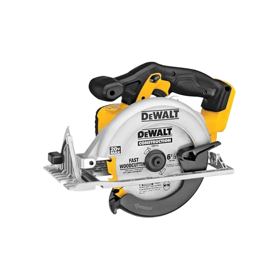 DEWALT 20V MAX Circular Saw Cordless Sidewinder 6-1/2-Inch