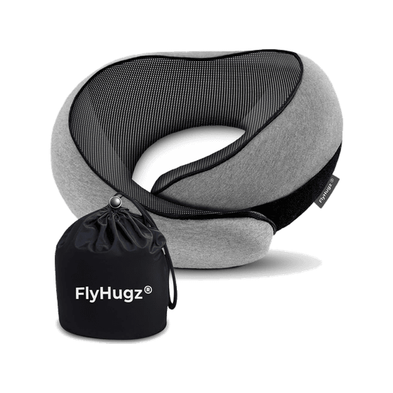 Everlasting Comfort Upgraded Neck Pillow for Airplanes