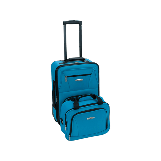 Rockland Fashion Softside Upright Luggage Set