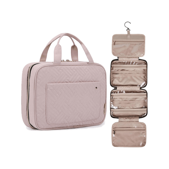 BAGSMART Toiletry Bag Travel Bag with Hanging Hook