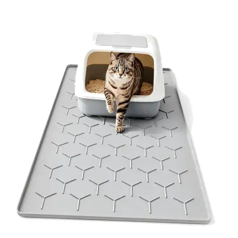 The 5 Best Cat Litter Boxes with Mat featured product
